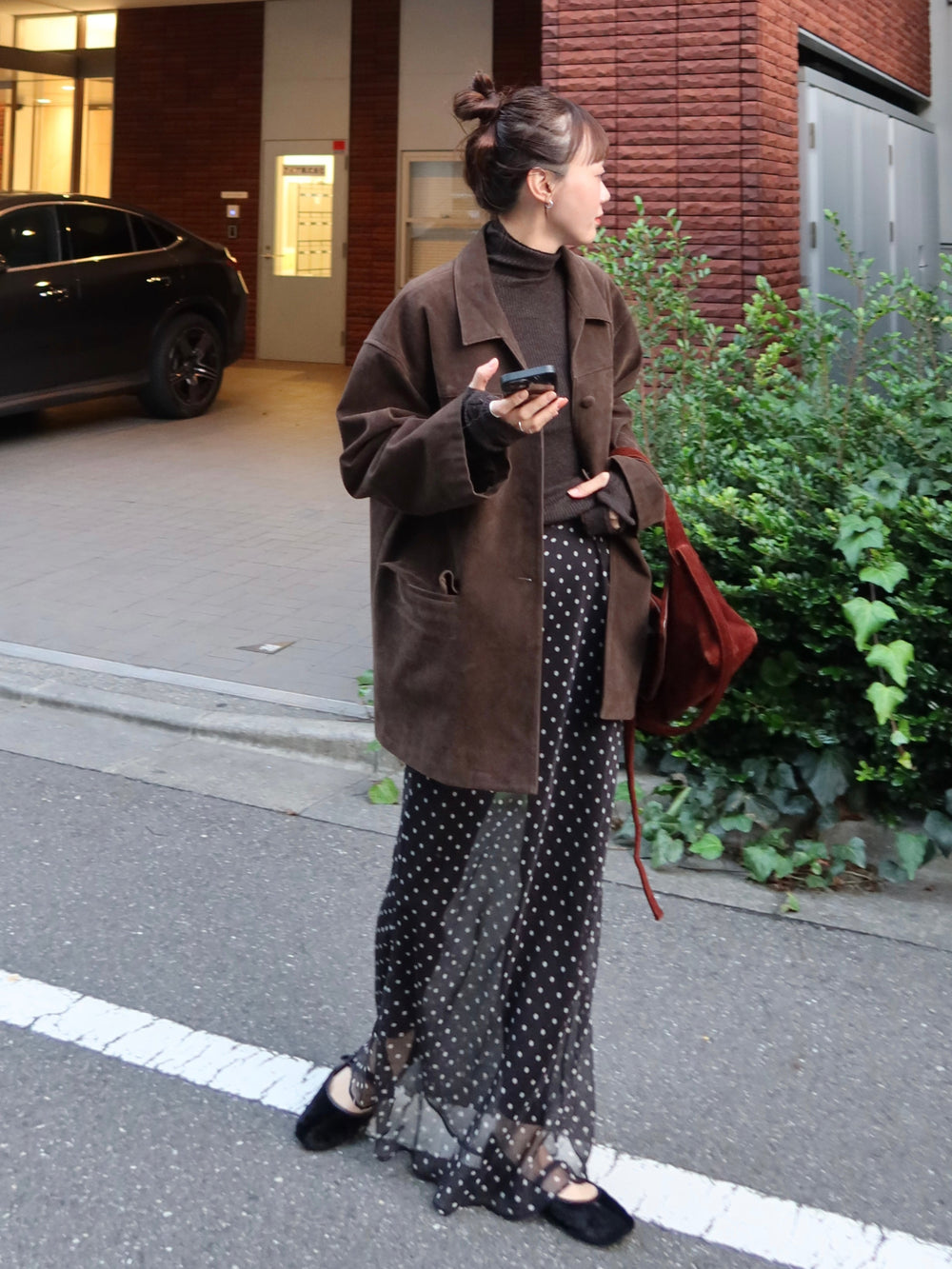 eco suede coverall – LA PEAU DE GEM