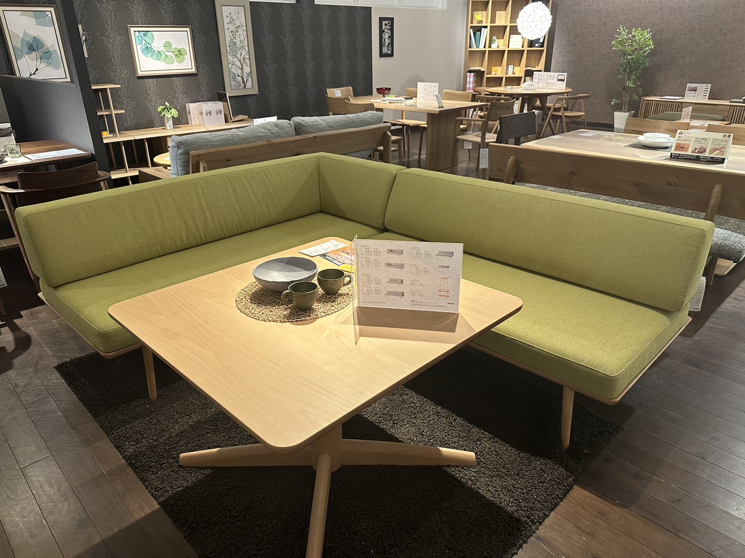 飛騨産業のダイニングセット~ | LAPIAS万代家具 | 愛知県一宮市と桑名