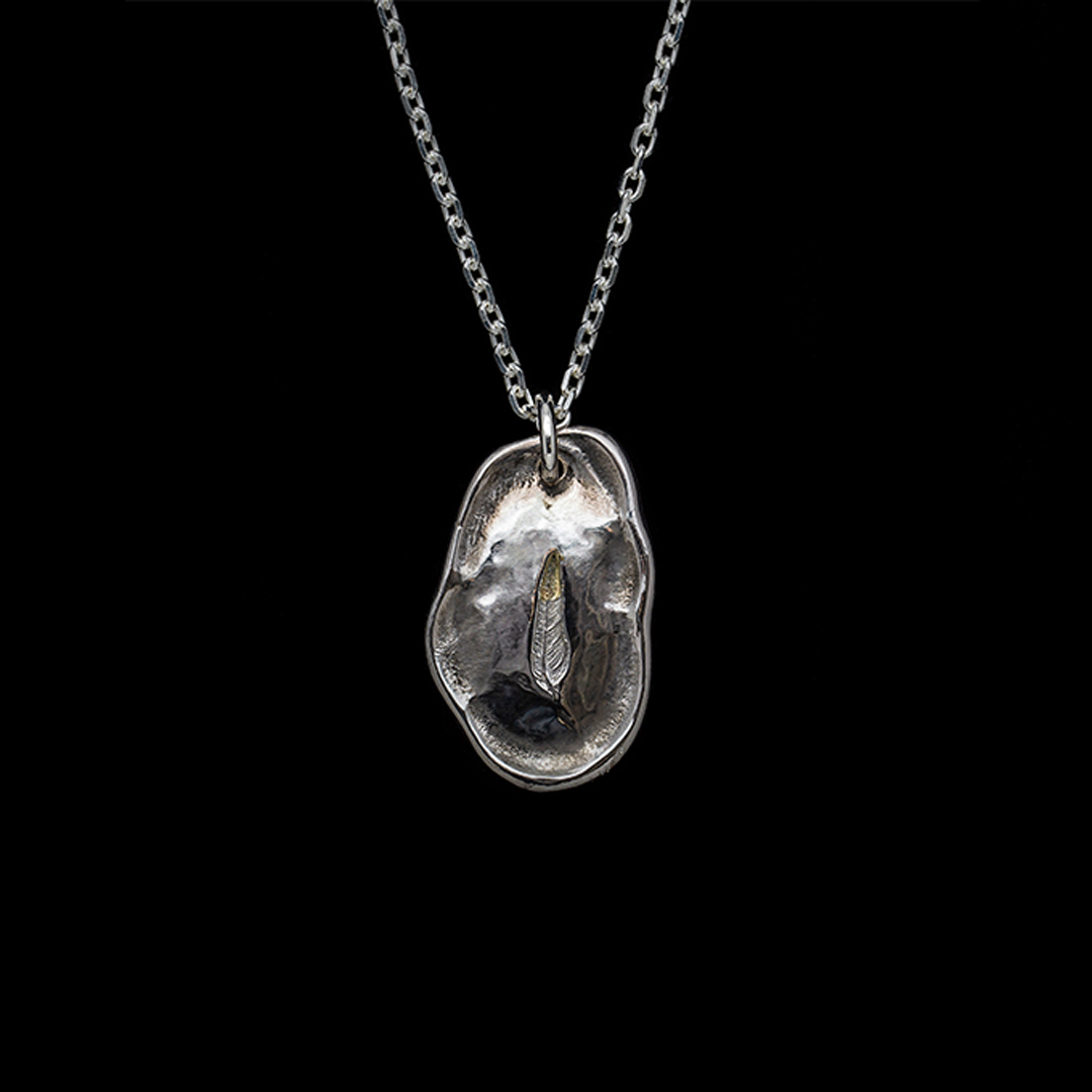 Larry SmithCLOUD PENDANT No. 60 (18K GOLD ACCENT) - Larry Smith