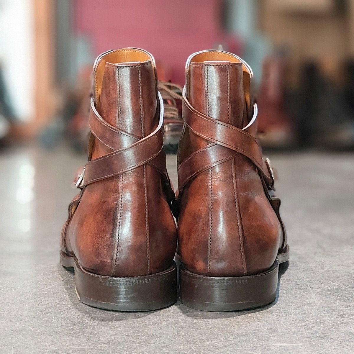 極美品 【JOHN LOBB】ジョンロブ アボット ジョッパーブーツ