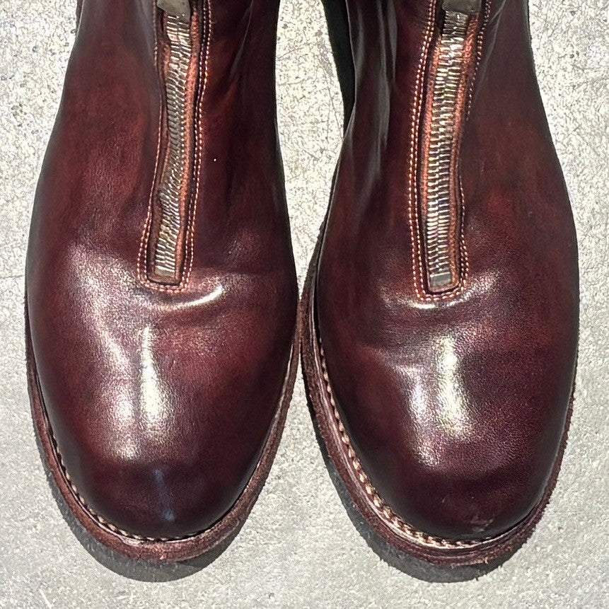 GUIDI】グイディ レザーブーツ PL1 フロントジップブーツ ブーツ