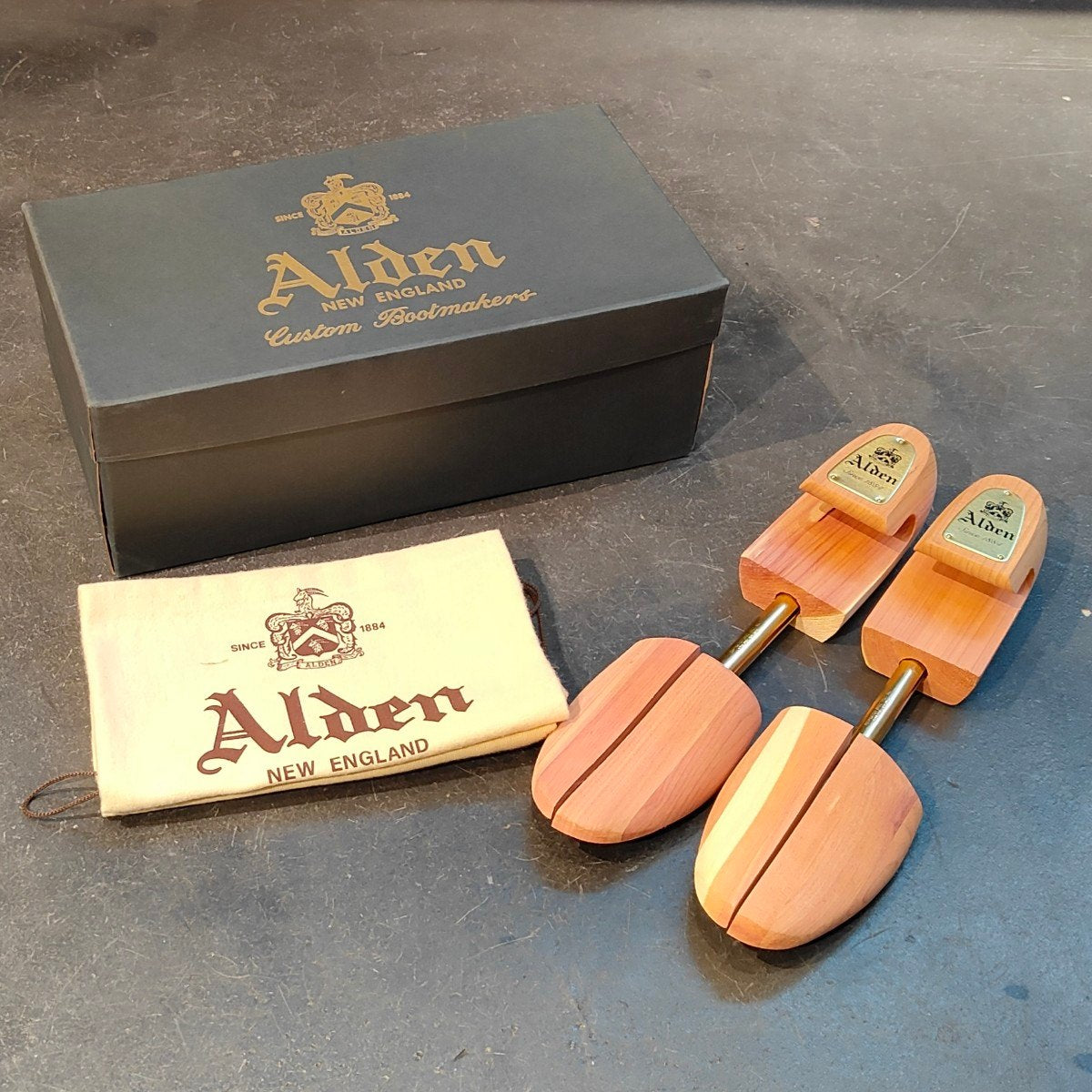 新品未使用 【ALDEN】オールデン 990 プレーントゥ コードバン ダーク