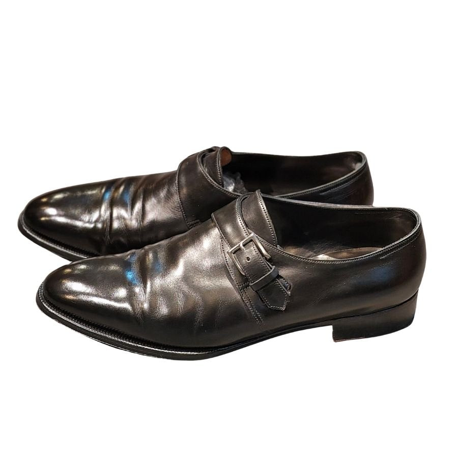 JOHN LOBB】ジョンロブ マッタ2 シングルモンク ブラック サイズ UK9