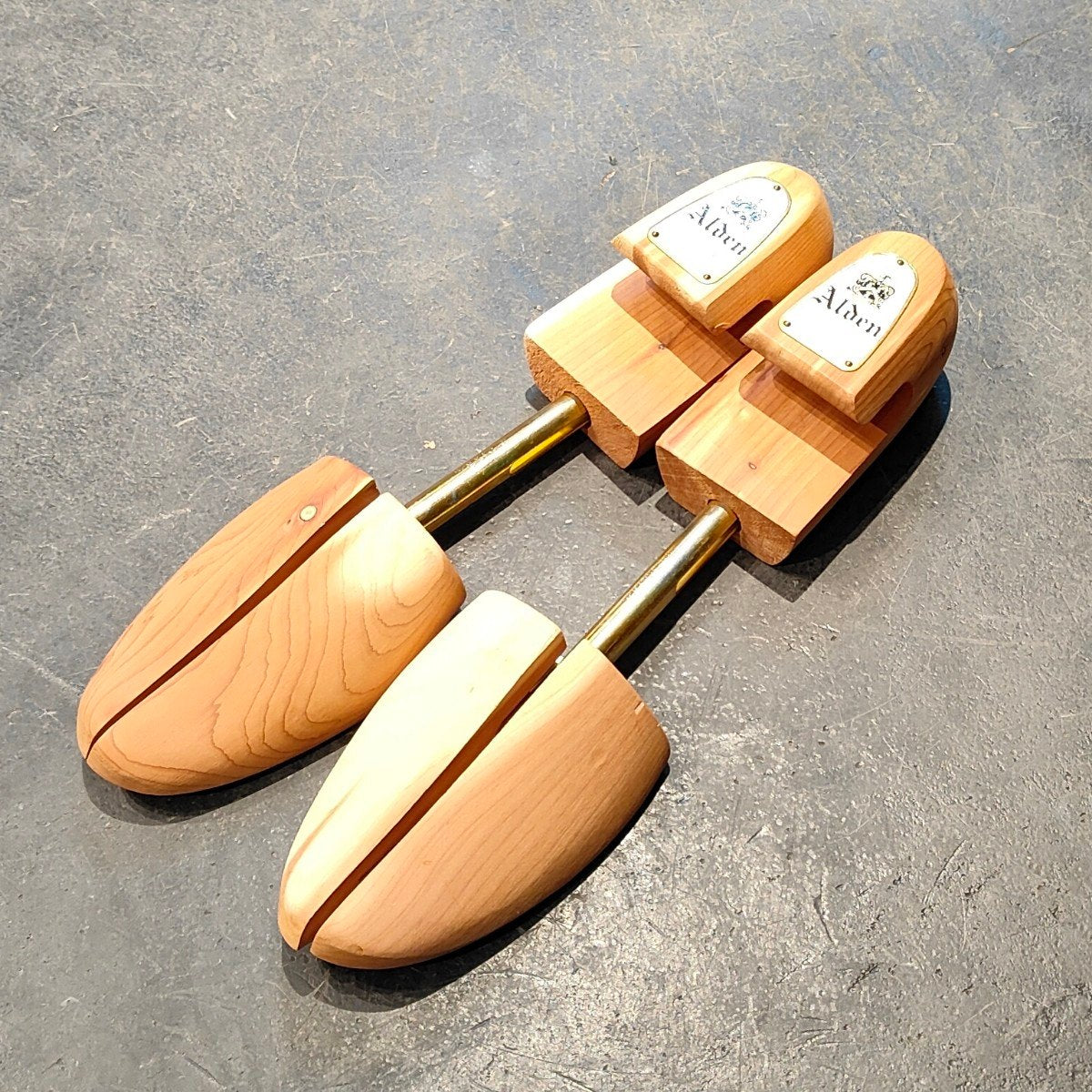 美品 【ALDEN】オールデン 9015 パンチドキャップトゥオックスフォード