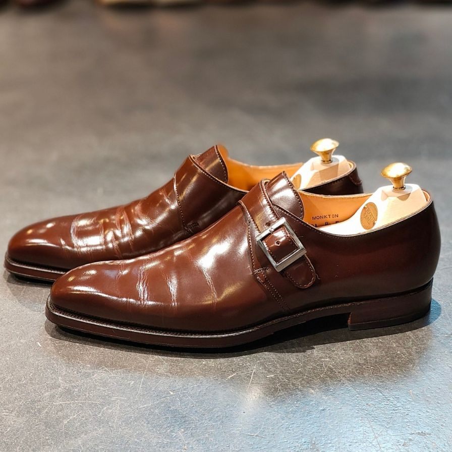 CROCKETT&JONES】クロケットジョーンズ モンクトン シングルモンク