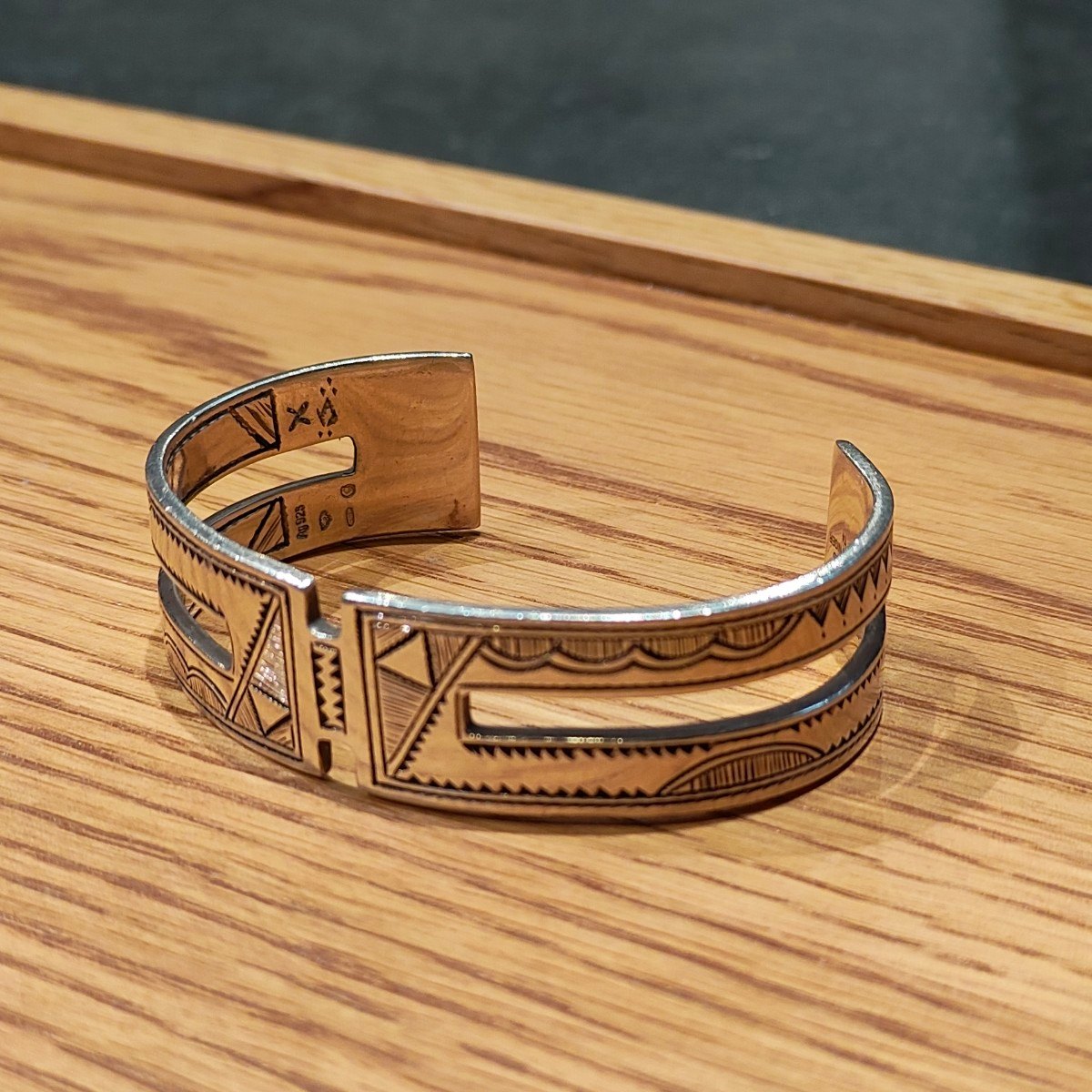 HERMES Accessory】エルメス バングル トゥアレグ T4 シルバー925 ユニ