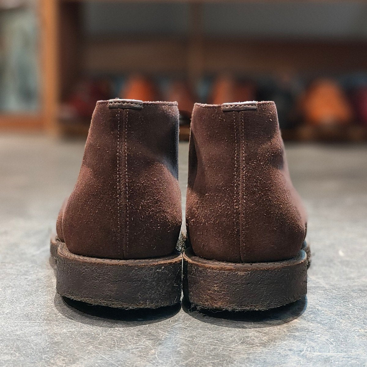 極美品 【Church's】チャーチ 4都市 ライダー チャッカブーツ スエード