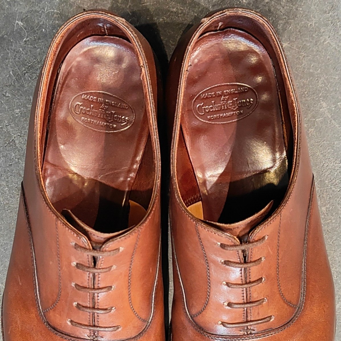CROCKETT&JONES】クロケット&ジョーンズ オードリー3ストレートチップ