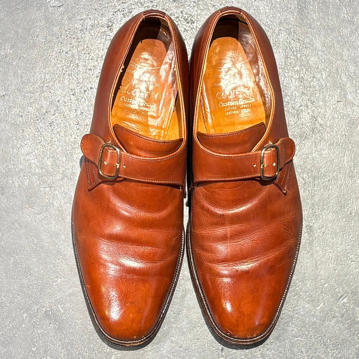 Church's】チャーチ レザーシューズ ベケット モンクストラップ カーフ