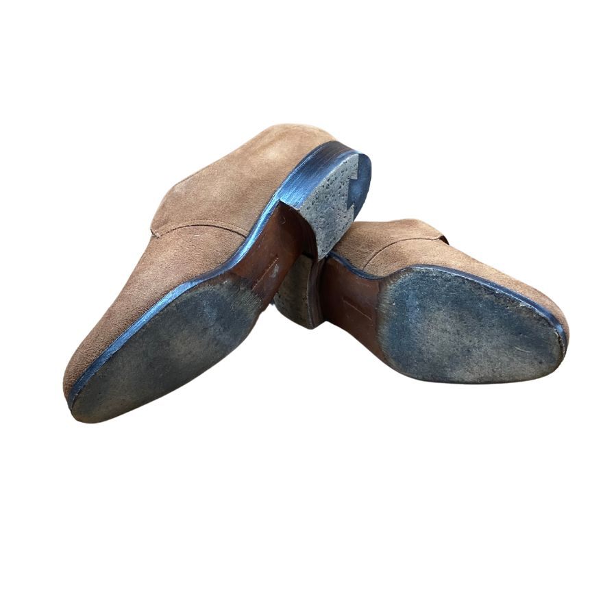 EDWARD GREEN】エドワードグリーン シングルモンクストラップ スエード