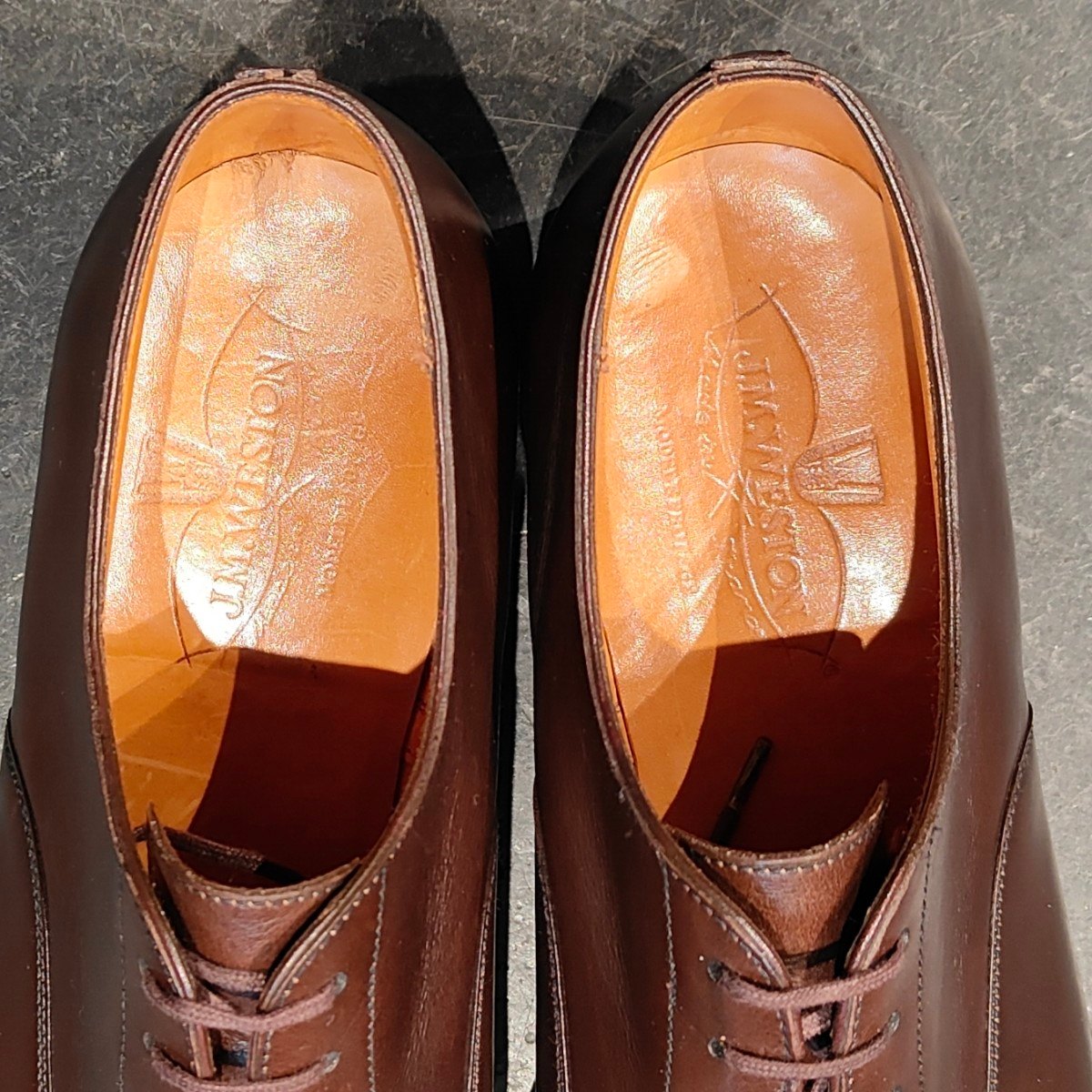 希少 極美品【J.M.WESTON】ジェイエムウエストン 300 旧旧ロゴ