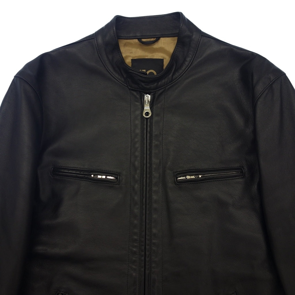 CINQUANTA】チンクアンタ ホースレザーシングルライダースジャケット