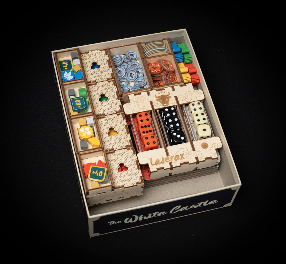 The White Castle | Insert | White Castle Organizer | Laserox