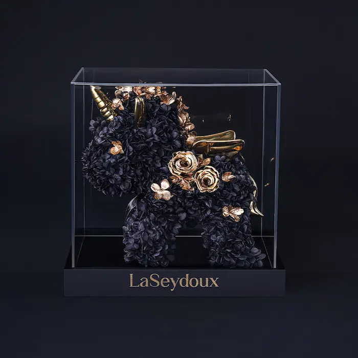 FLORAL Black - LaSeydoux