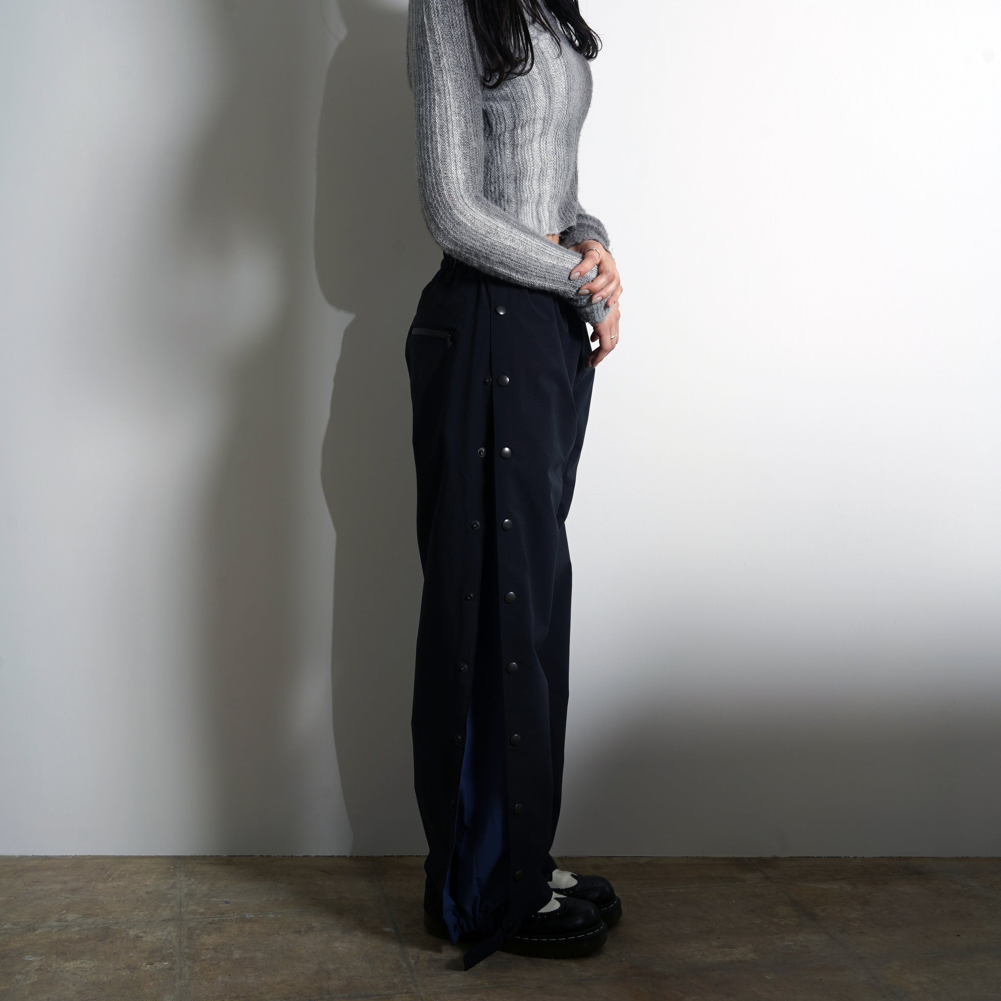 SIDE STRIPE PANTS v.4(BLUE) – latency.jp