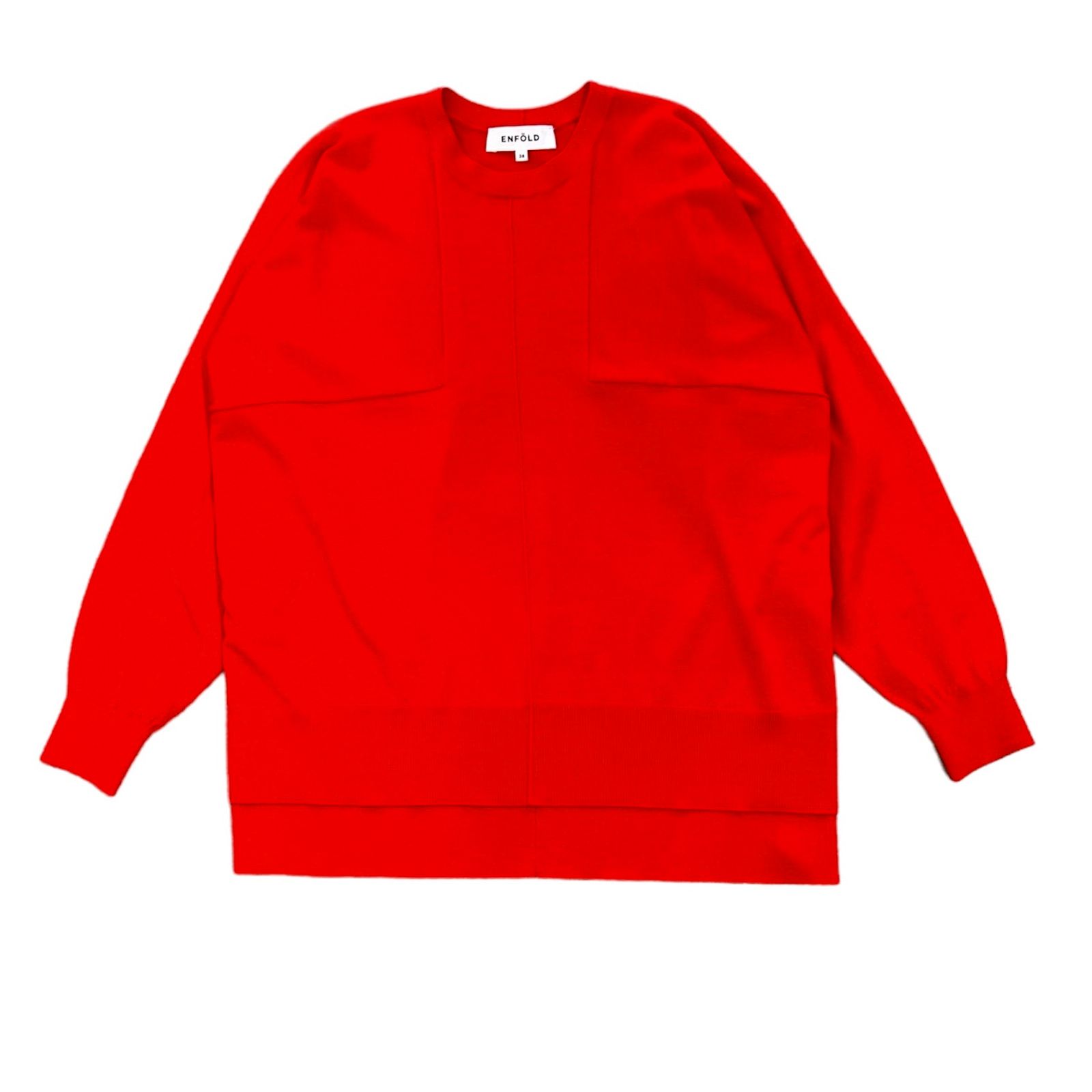 ENFOLD - WIDE-BOX PULLOVER / レディース / プルオーバー クルー