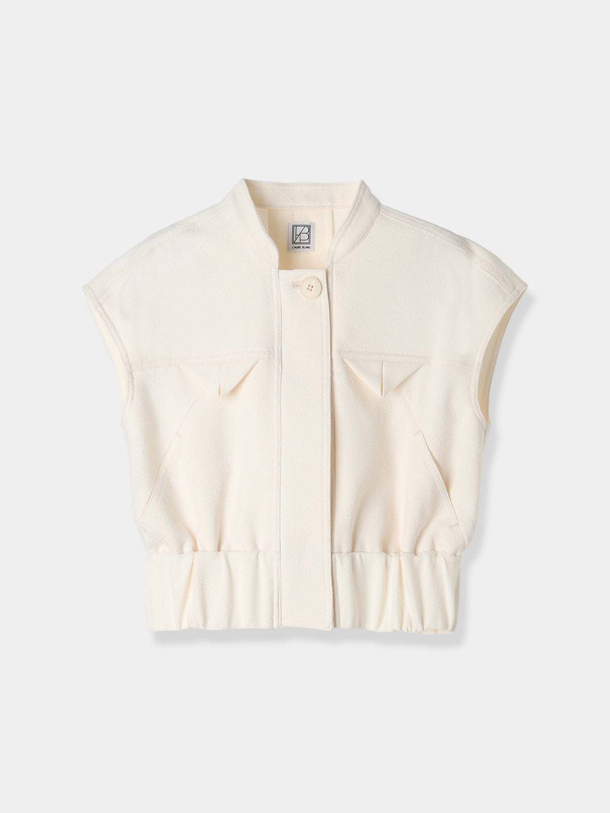 French Sleeve Tweed Blouson – L'AUBE BLANC