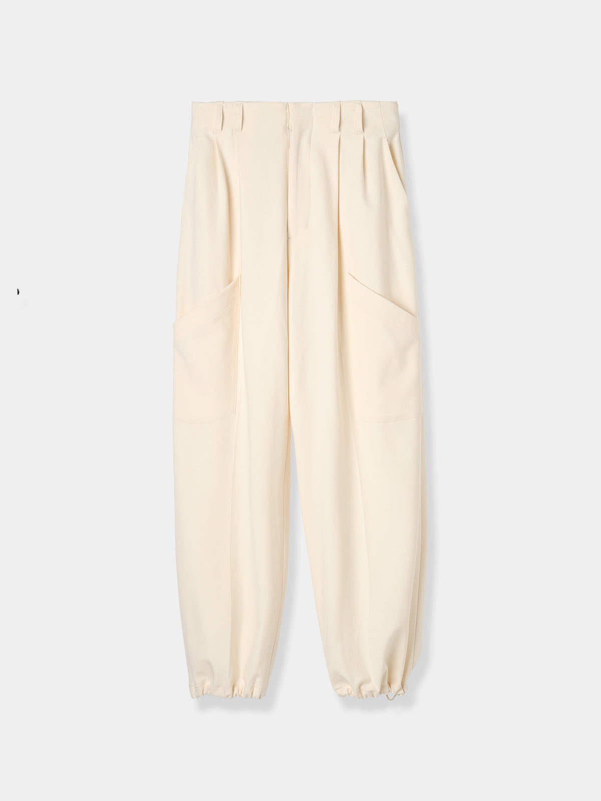 Drawstring 2tuck Pants – L'AUBE BLANC