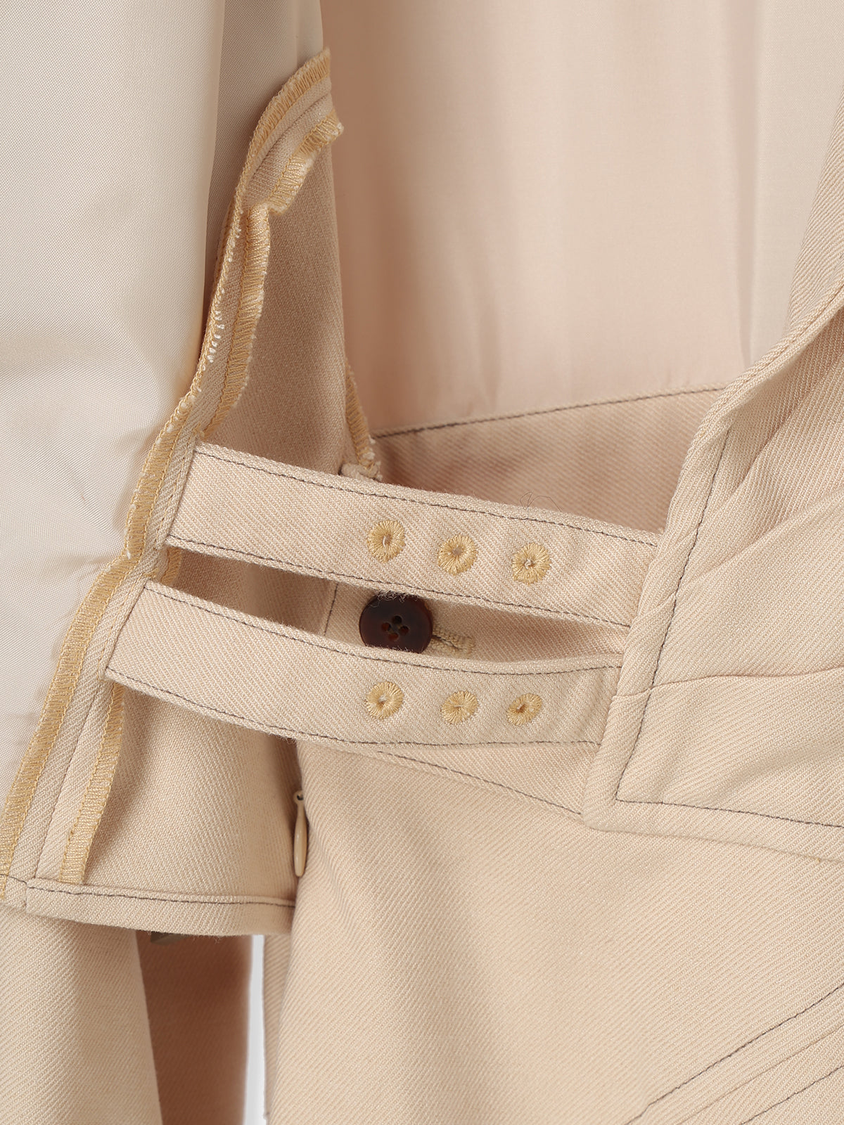 Asymmetric Side Buckle Dress – L'AUBE BLANC