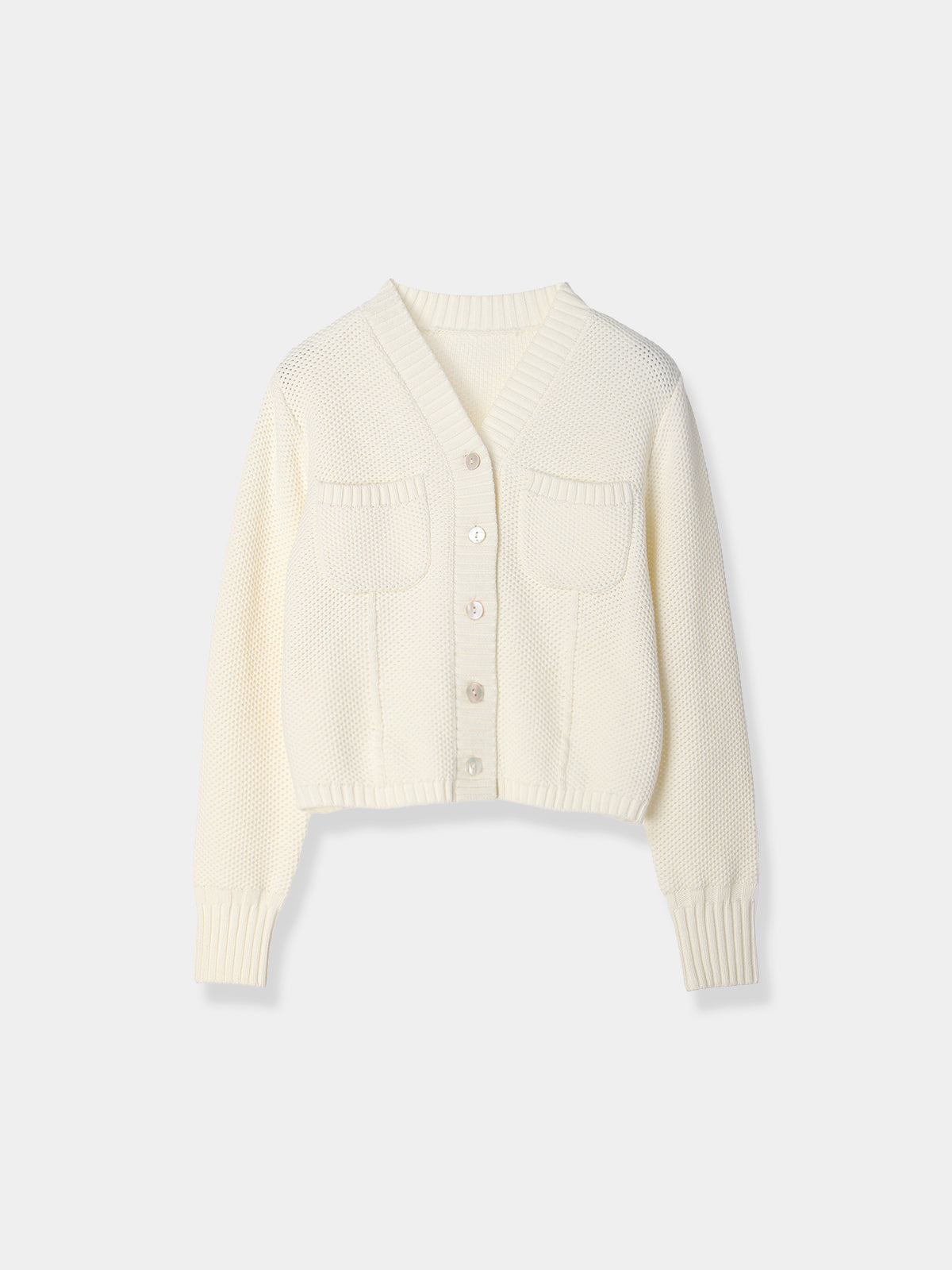 再入荷】Basket Knit Cardigan – L'AUBE BLANC