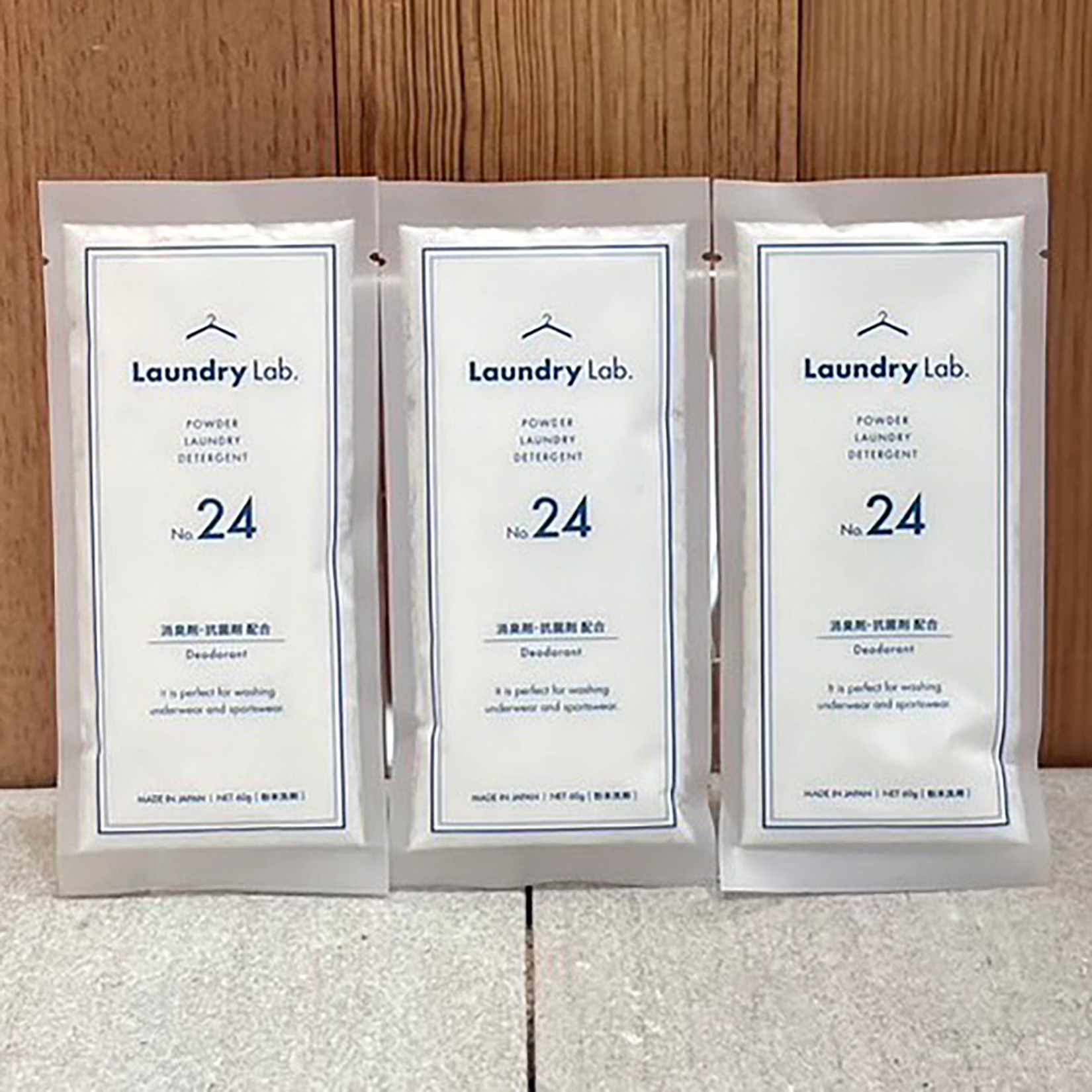 3個入りお試しパック / LaundryLab. | ランドリーラボ [Lab.24等の粉末