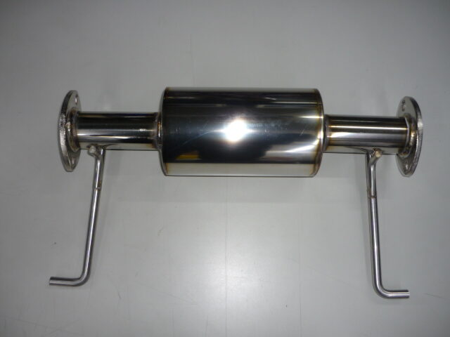 JWRC CUSTOM 左出しリヤマフラー 20cm タイコタイプ スイフト ZC31S用