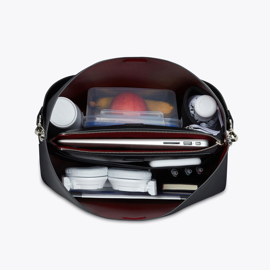 Iris - Structured laptop tote – Lawful London