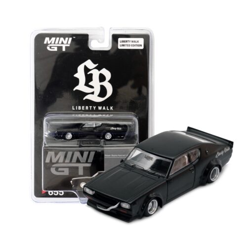 1/64 MINI-GT Liberty Walk Kenmeri Matt Black - LB-ONLINE STORE