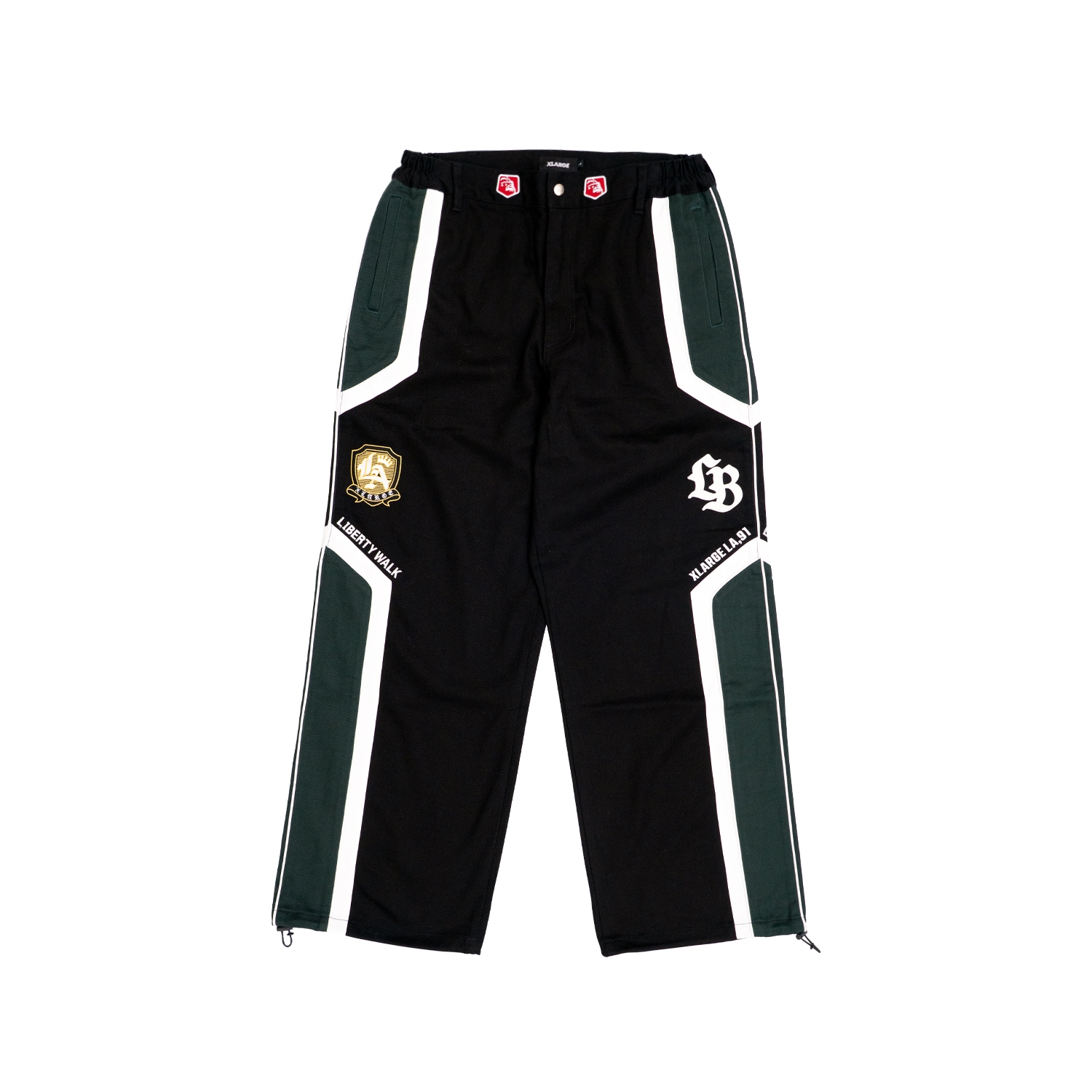 LIBERTY WALK×XLARGE RACING PANT GREEN - LB-ONLINE STORE
