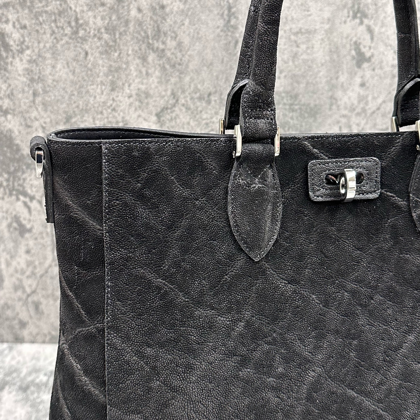 エレファント トートバッグ CALON - BLACK/ブラック – Le'sac