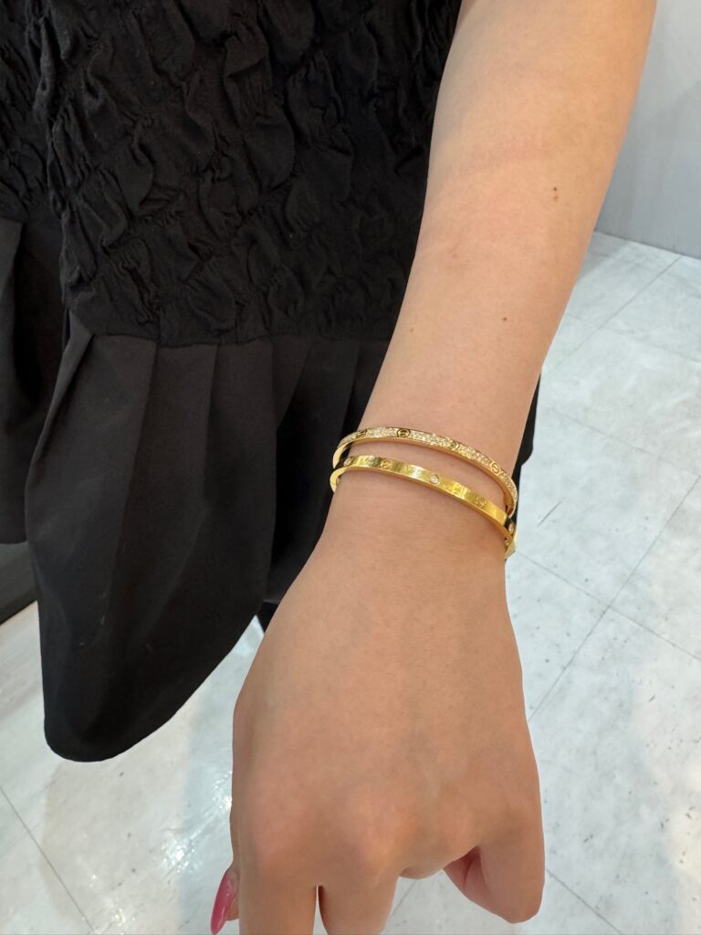 T様【CARTIER/ ラブブレス SM #16 YG ダイヤ】 | Blog | LE MIRAISE
