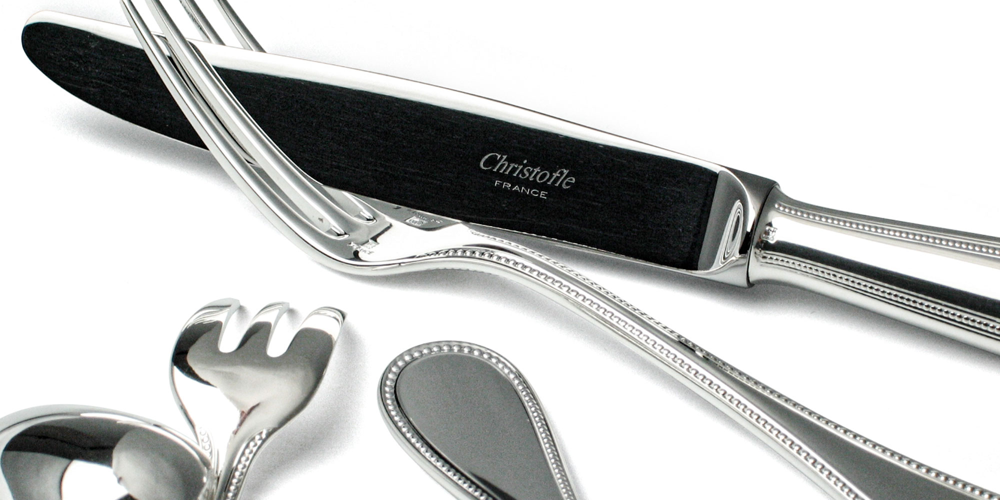 クリストフル マルメゾン 0018 スタンダード スプーン、フォーク