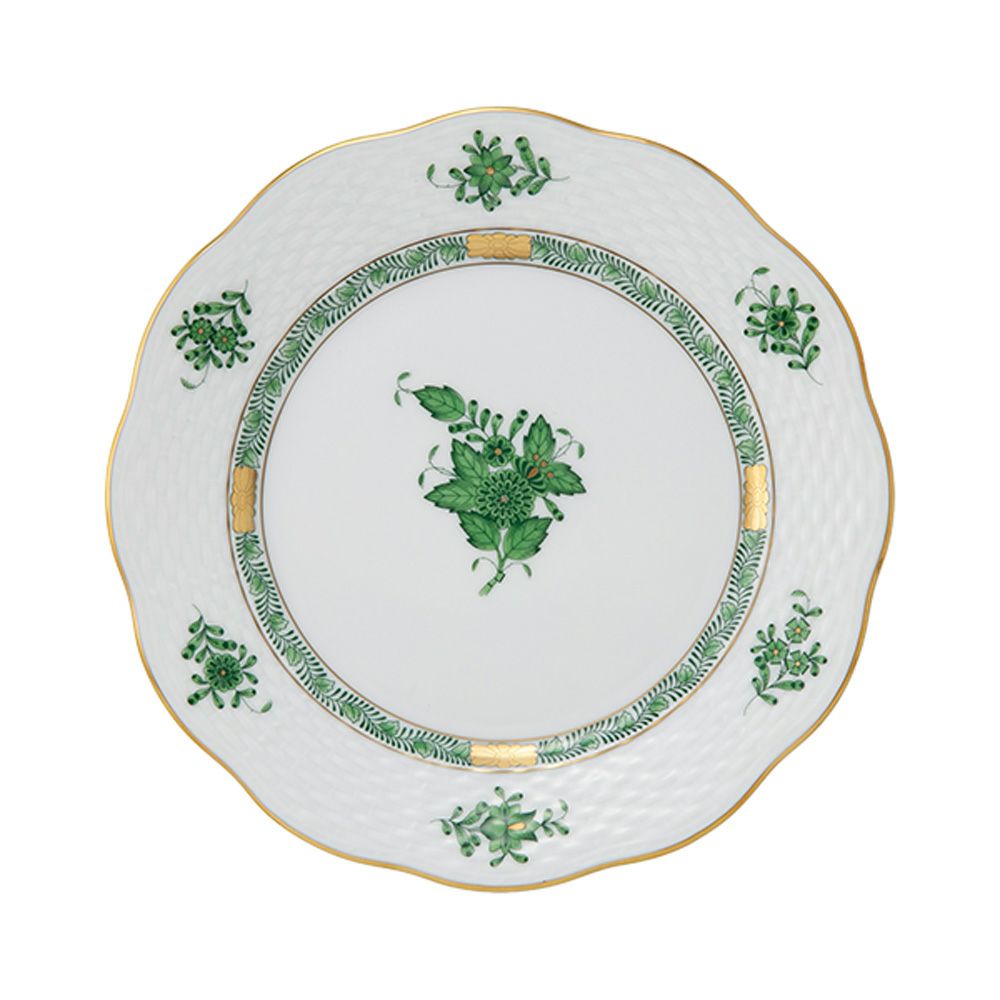 ヘレンド (HEREND) アポニーグリーン プレート 19cm 00517-0-00