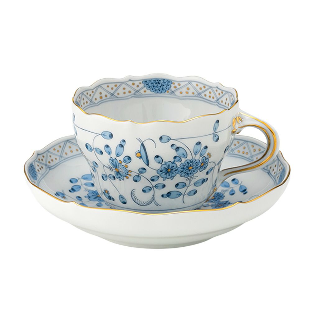 マイセン（Meissen） インドの華 ブルー 343210／00582 コーヒーカップ