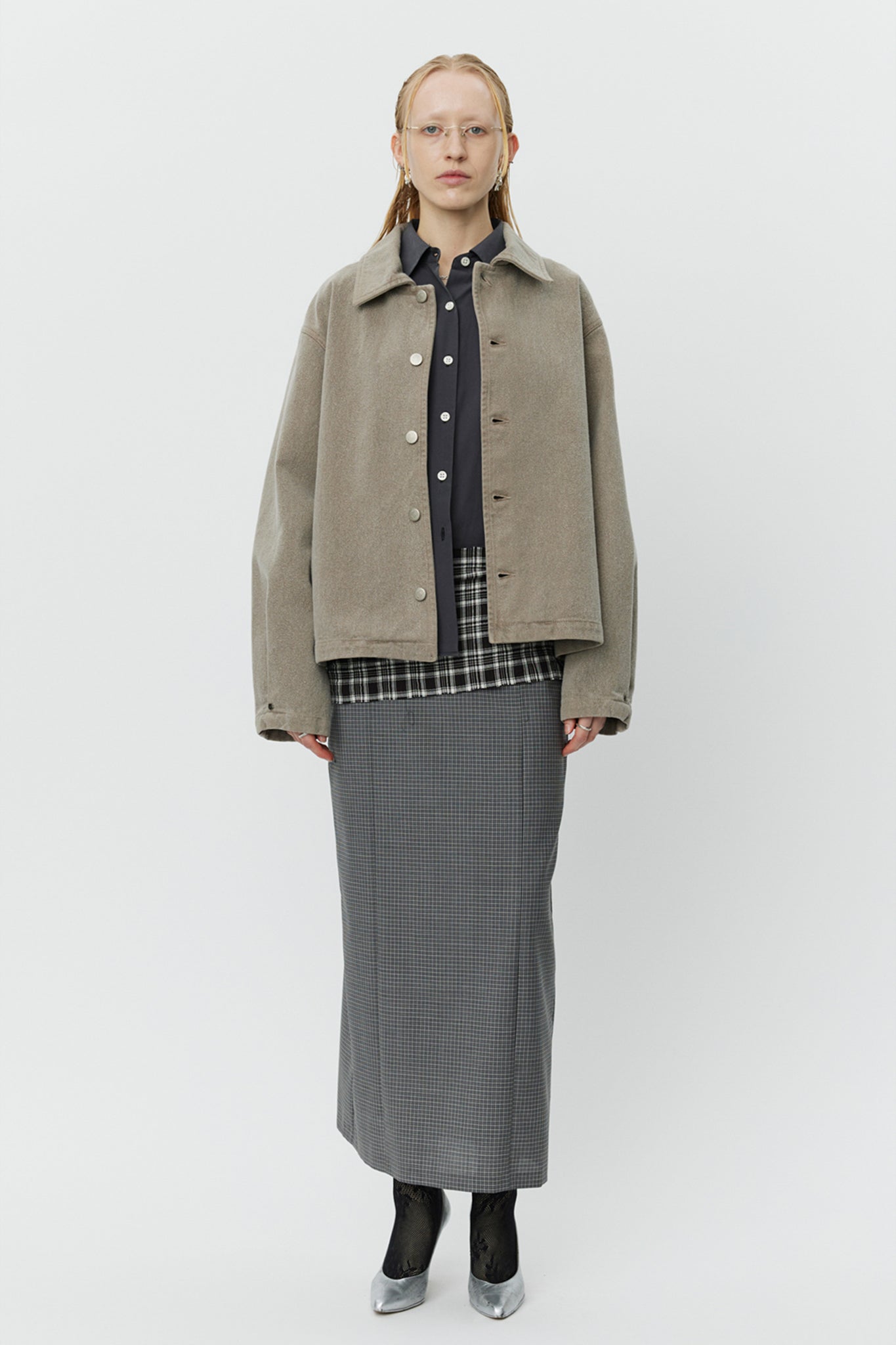 Painters Jacket in Beige – L'ENSEMBLE