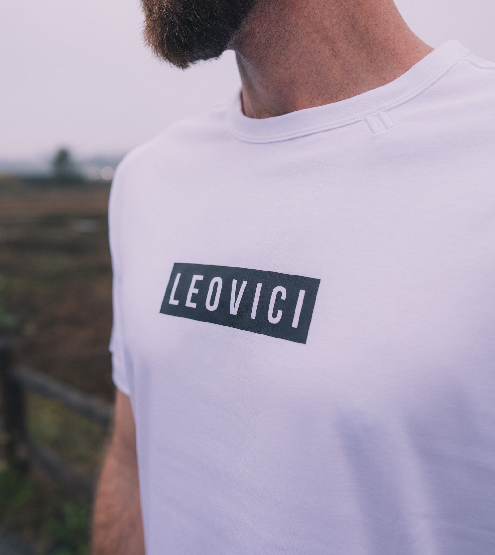 Box Logo T-Shirt - White – LEOVICI