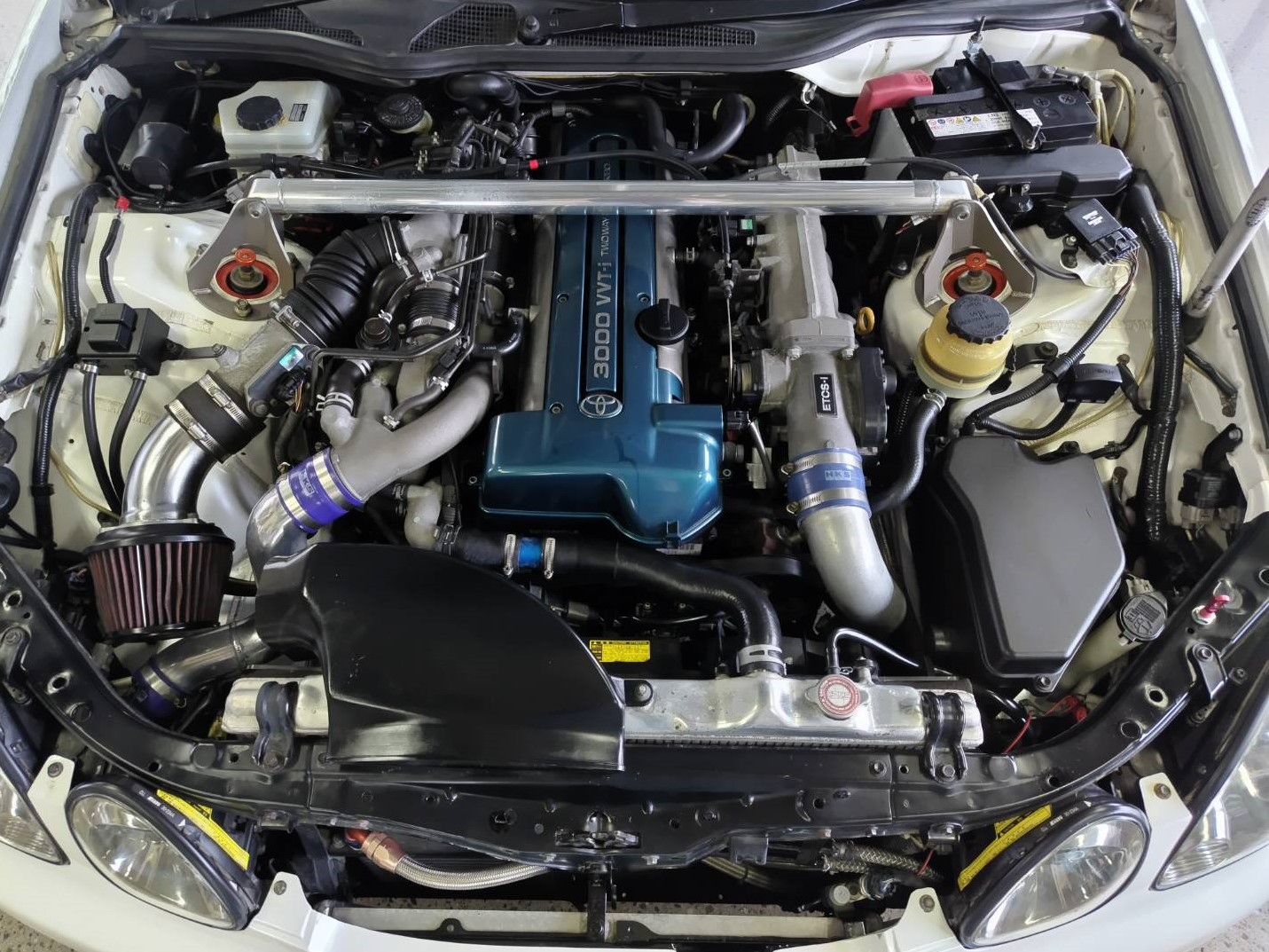 JZS161 16アリスト 純正電動ファン 2JZ-GTE ターボ 用 JZS161 16