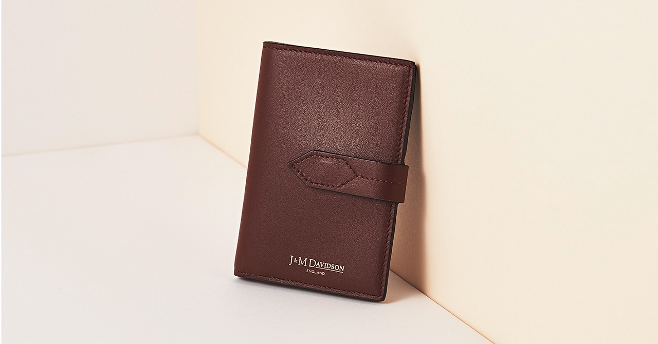 J&Mデヴィッドソンの開運財布「ロサンジ フォルド ウォレット」】留め