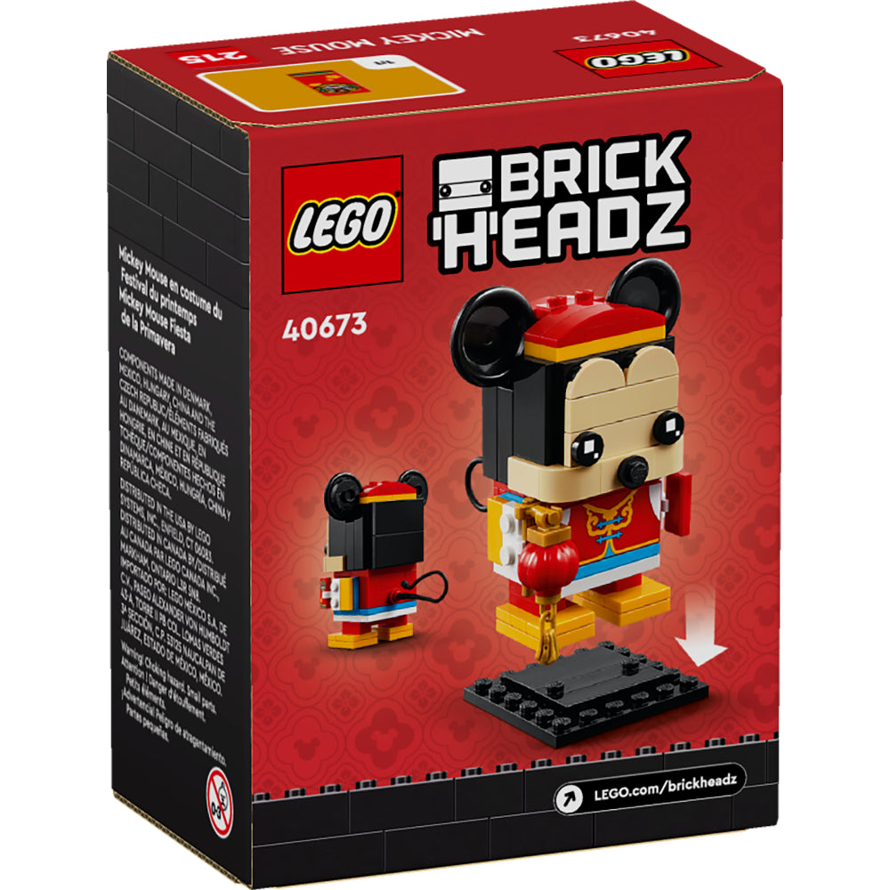 LEGO®Brick Headz: Mickey Mouse Fiesta De La Primavera - LEGO