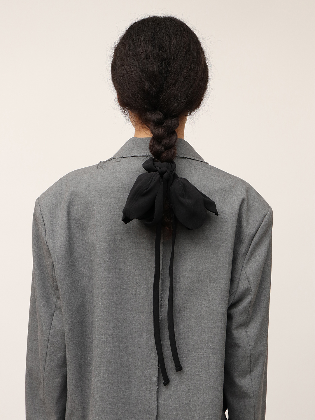 Tulip Hair Ribbon/Black | leinwände | ラインヴァンドの公式
