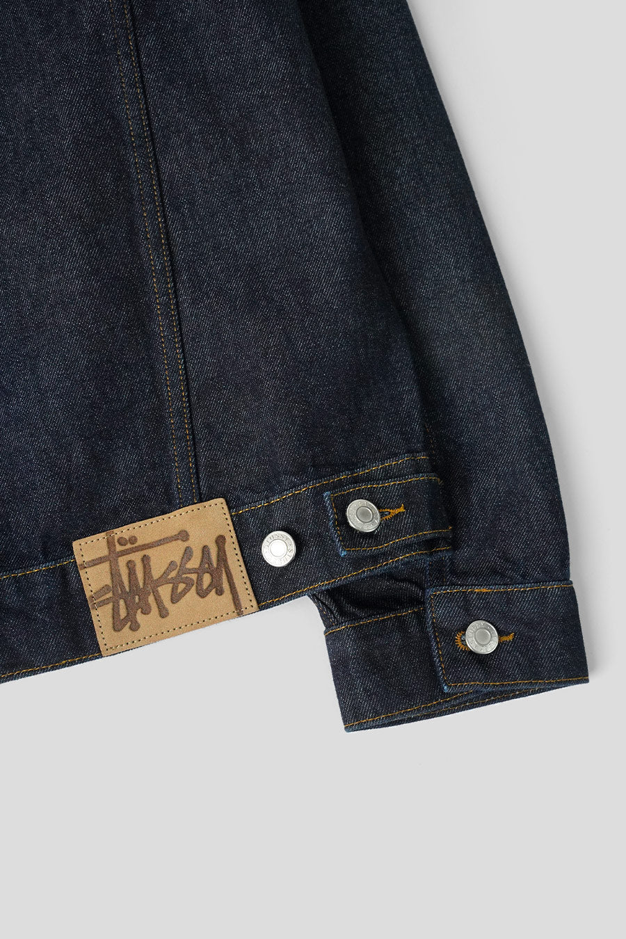 Stussy - RINSED INDIGO TRUCKER DENIM JACKET – LE LABO STORE