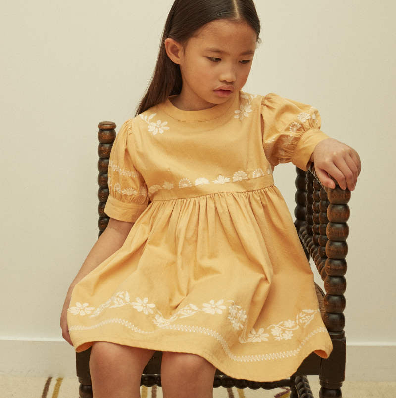 Apolina（アポリナ）2026SS MYA DRESS - vintage malba - キッズ
