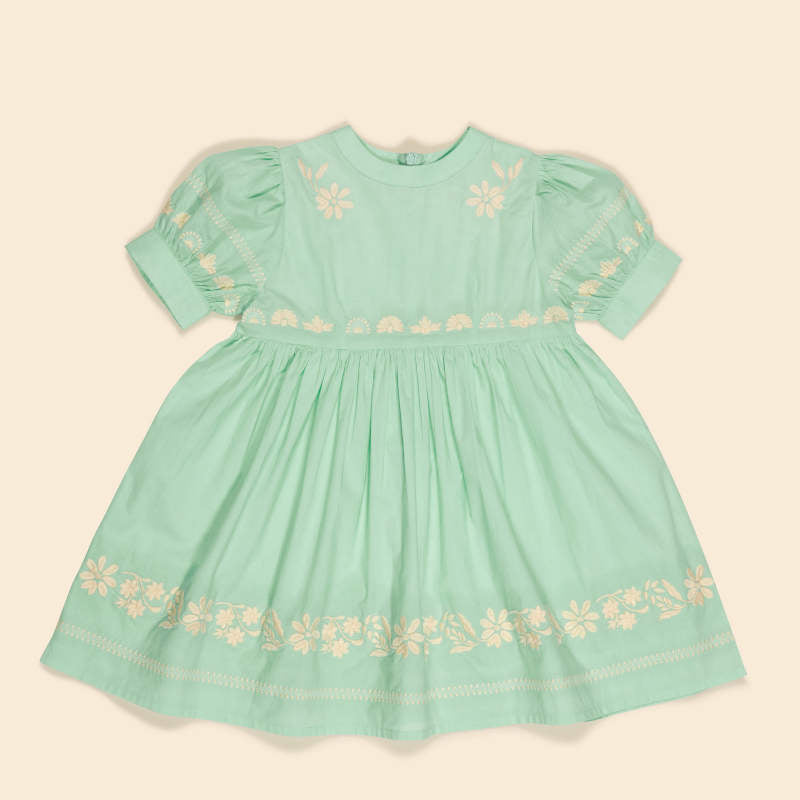 Apolina（アポリナ）2026SS MYA DRESS - seaglass - キッズワンピース