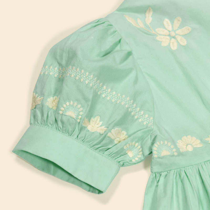 Apolina（アポリナ）2026SS MYA DRESS - seaglass - キッズワンピース