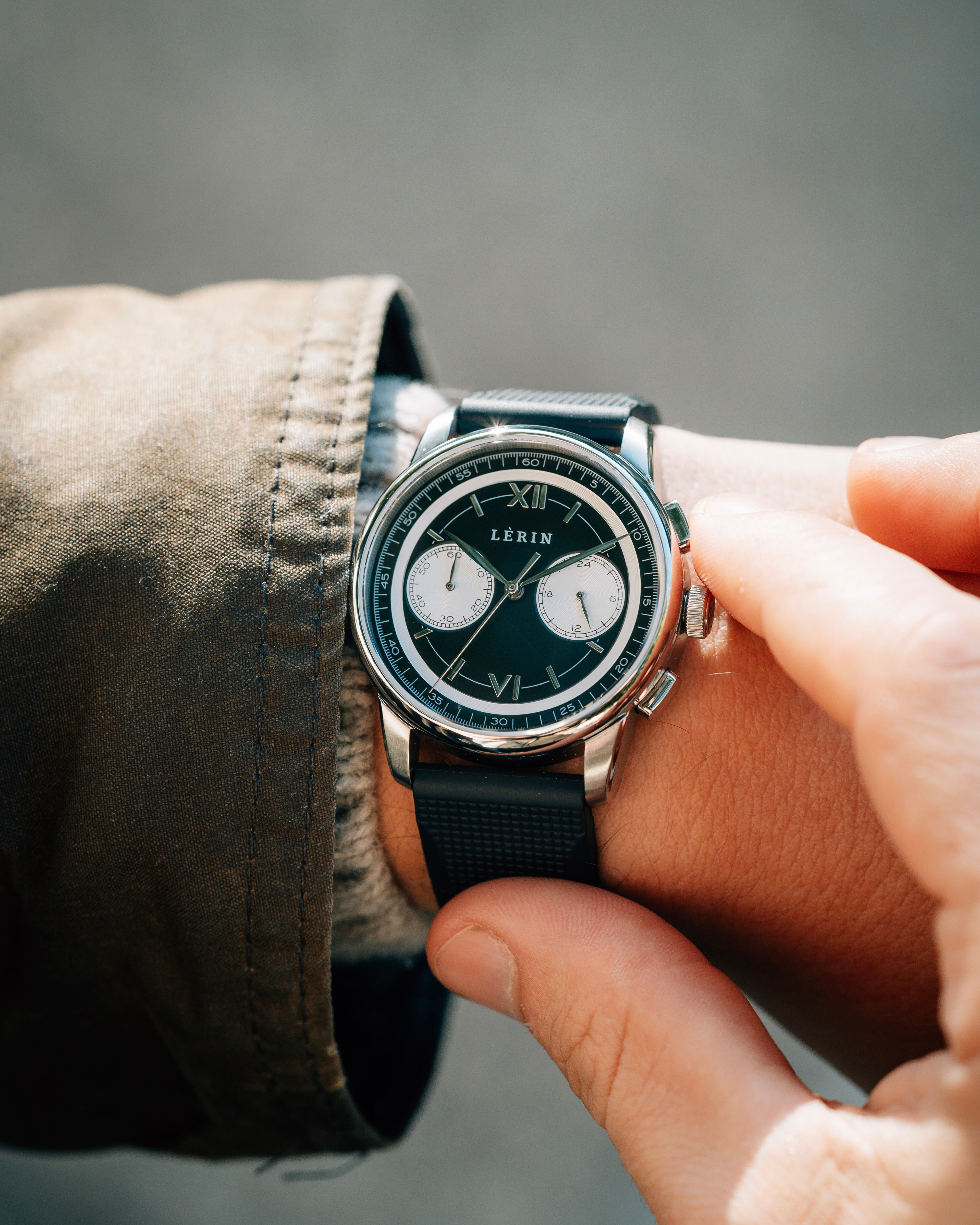 Hybrid Chronograph Limited Edition - Obsidian Black – LÈRIN Watches