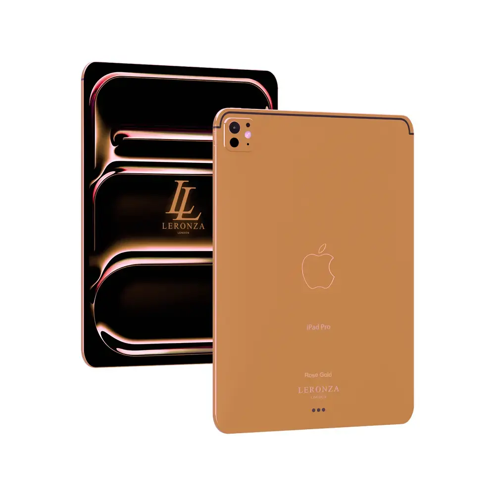 New 24K Gold Apple iPad Pro customized by Leronza
