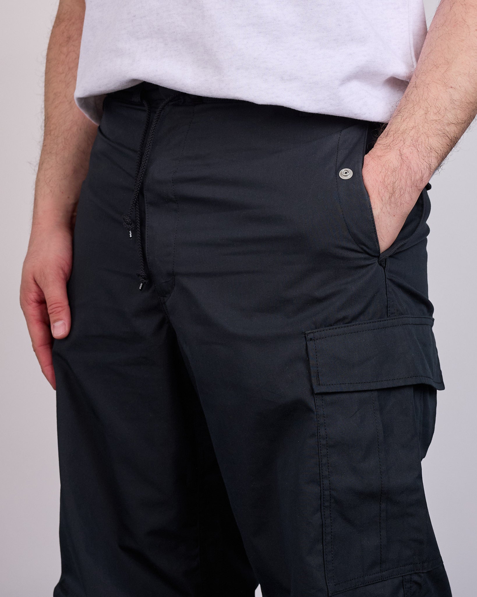 WTAPS MILT0001 NYCO Weather Cargo Pant Black – LESS 17