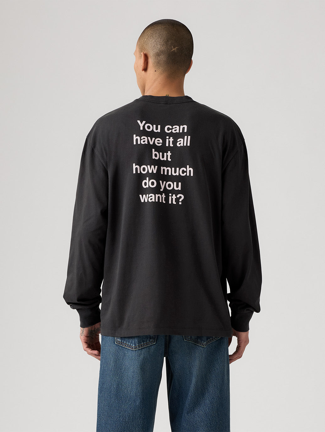 LEVI'S® x OASIS SUPERSONIC ロングスリーブバンドTシャツ