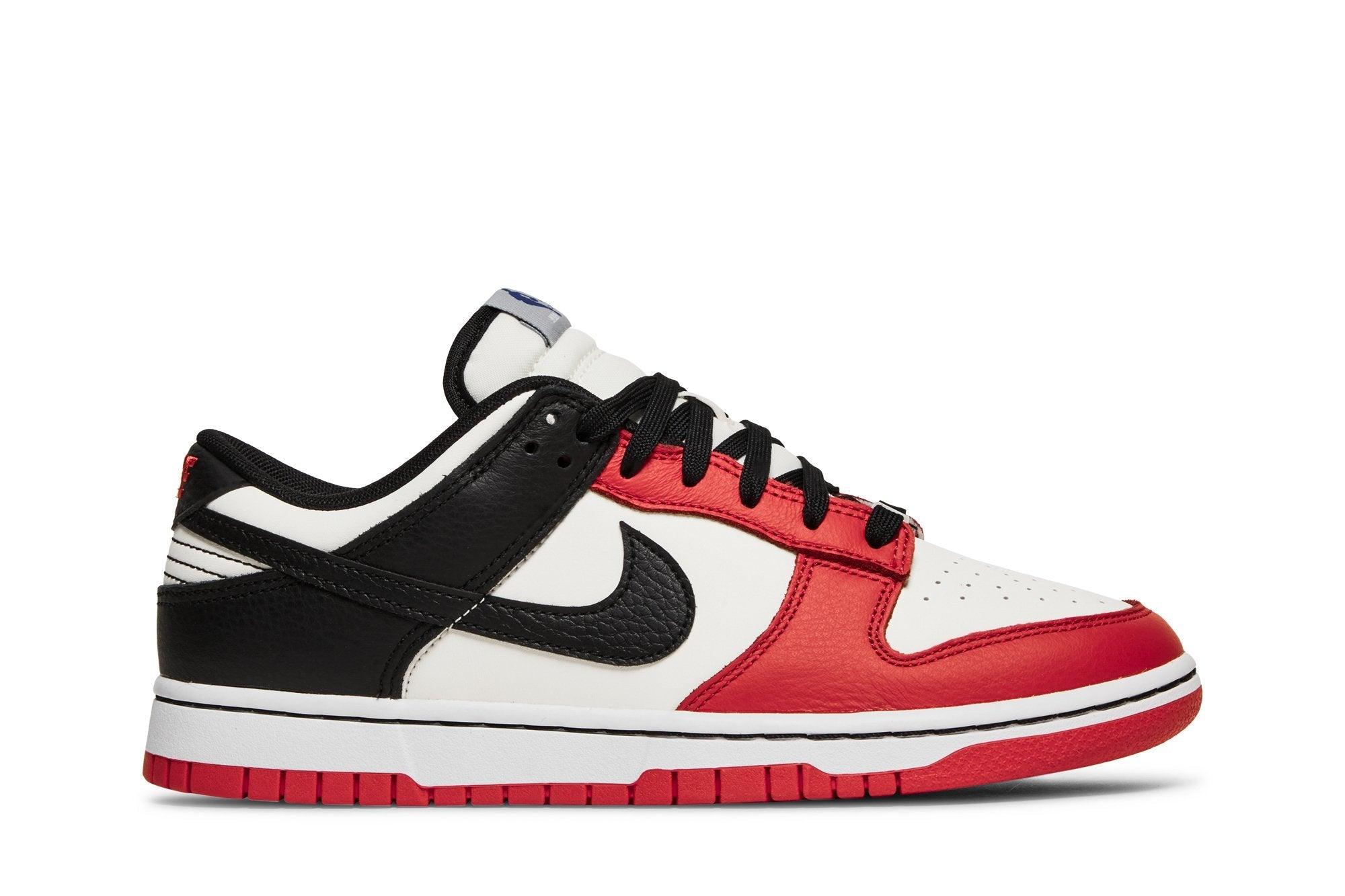 Tênis NBA x Nike Dunk Low Chicago Vermelho/Preto | LK Sneakers