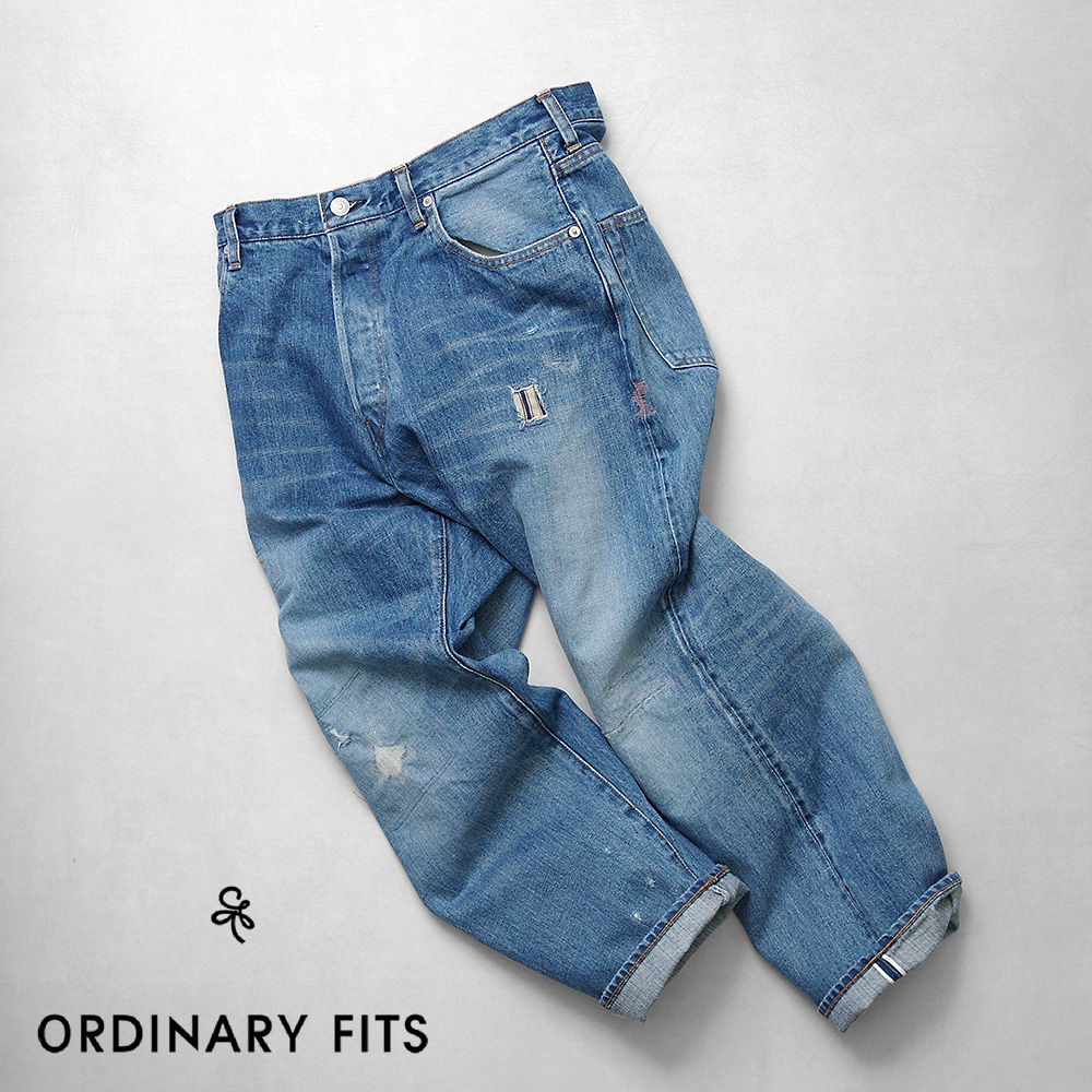 ORDINARY FITS(オーディナリーフィッツ)】5PKT LOOSE ANKLE DENIM